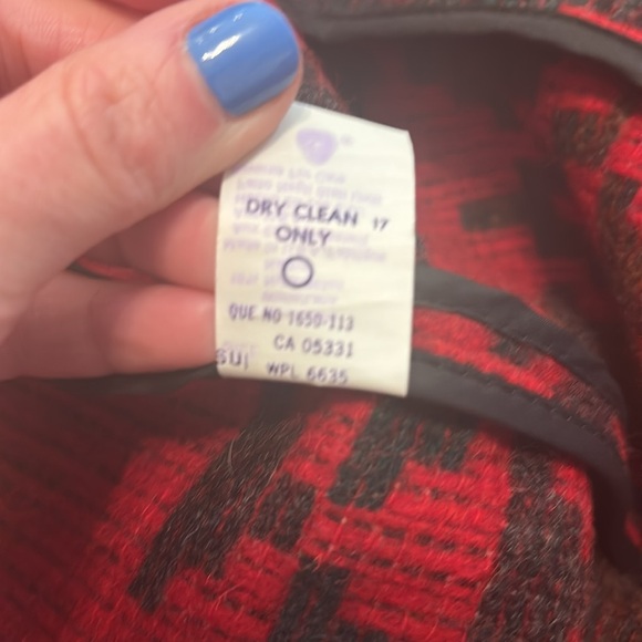 Vintage Woolrich Hooded Western Long Wool Jacket size L - Picture 13 of 14